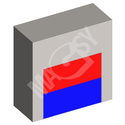 Lente magnética cubo - modelo